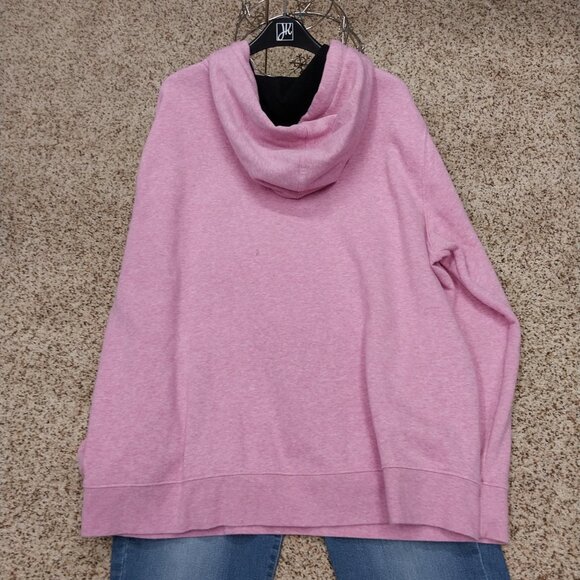 3247 Size XL H&M Upcycled Sweat Shirt With Quilted Flower Insert - Picture 5 of 8